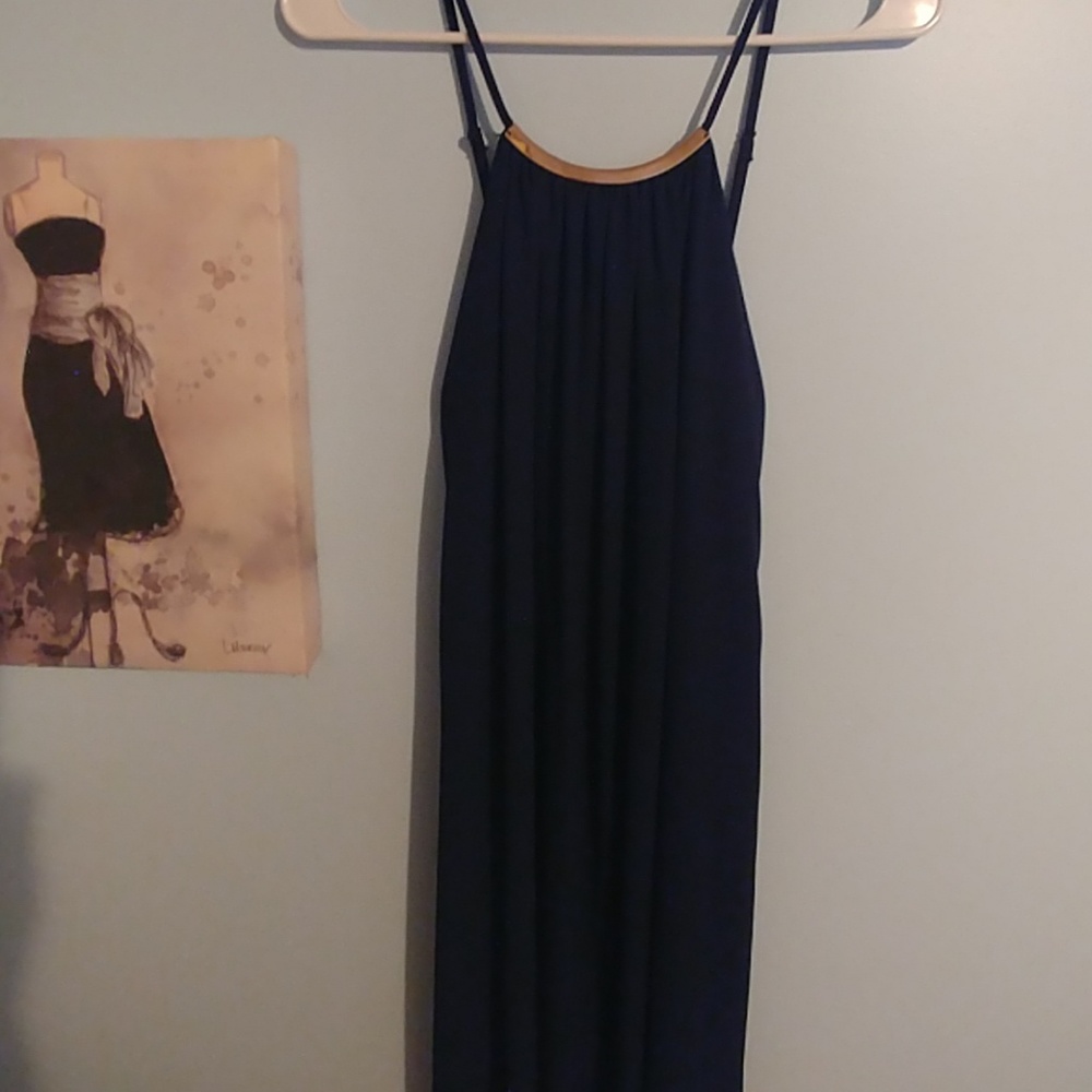 Eight Sixty Halter Dress - Navy